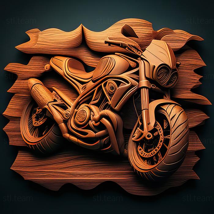 3D model Ducati Scrambler 1100 (STL)